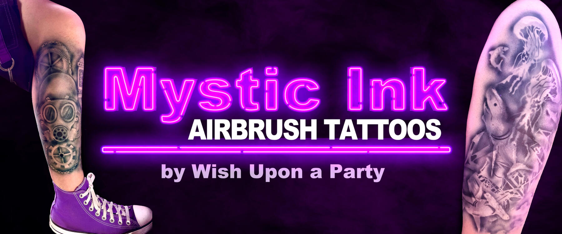 Realistic Airbrush Temporary Tattoos Destin, FL
